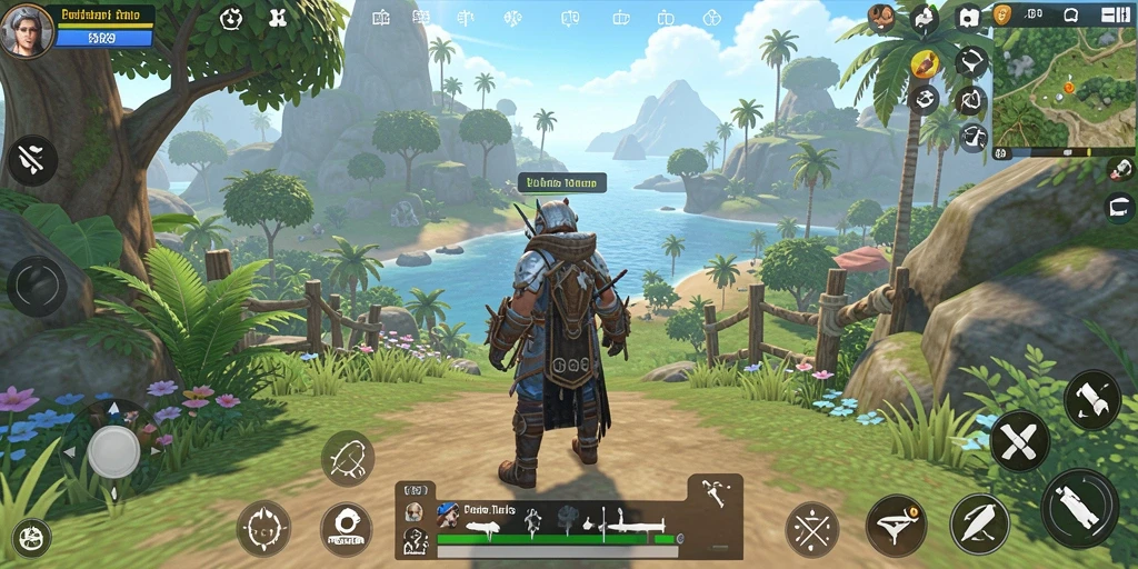 Gameplay mendebarkan di dunia terbuka API77.