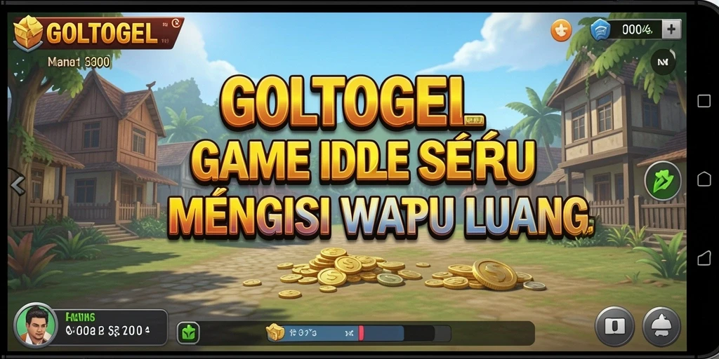 Tangkapan layar gameplay GOLTOGEL yang menunjukkan keseruan permainan Idle.