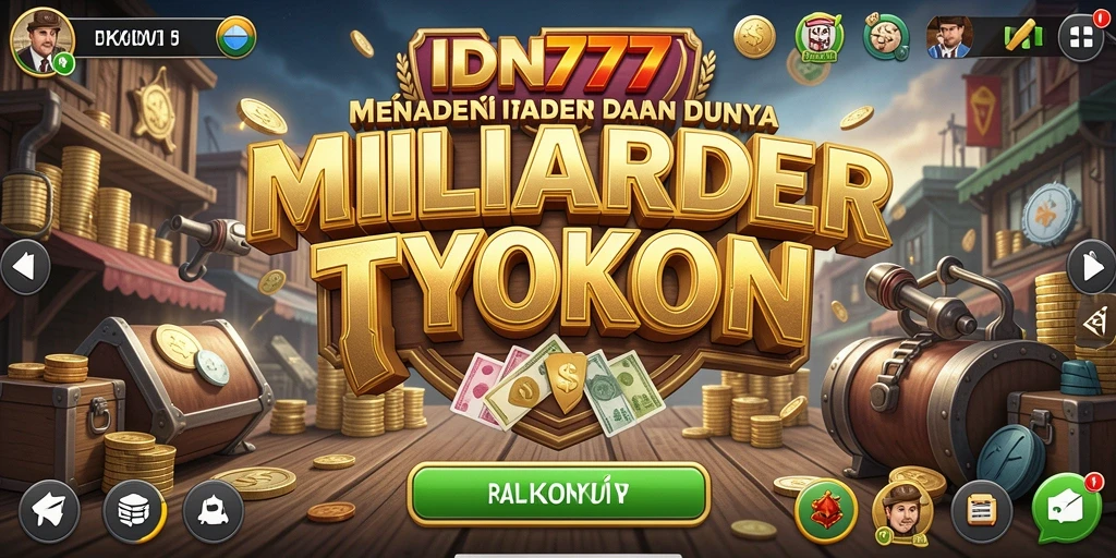 Tampilan gameplay yang seru dan menantang dalam IDN777.