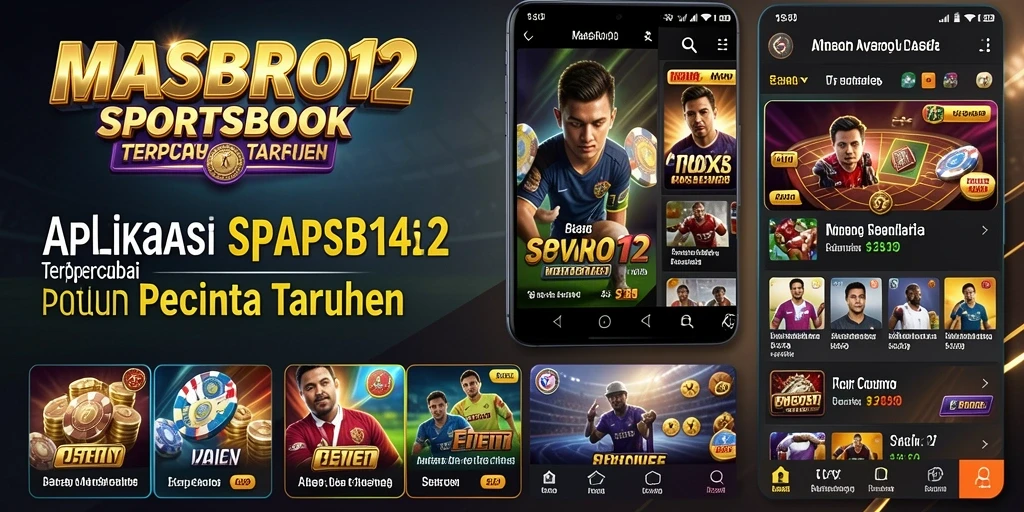 Tampilan antarmuka <strong>MASBRO12</strong> yang menarik saat bermain taruhan olahraga.