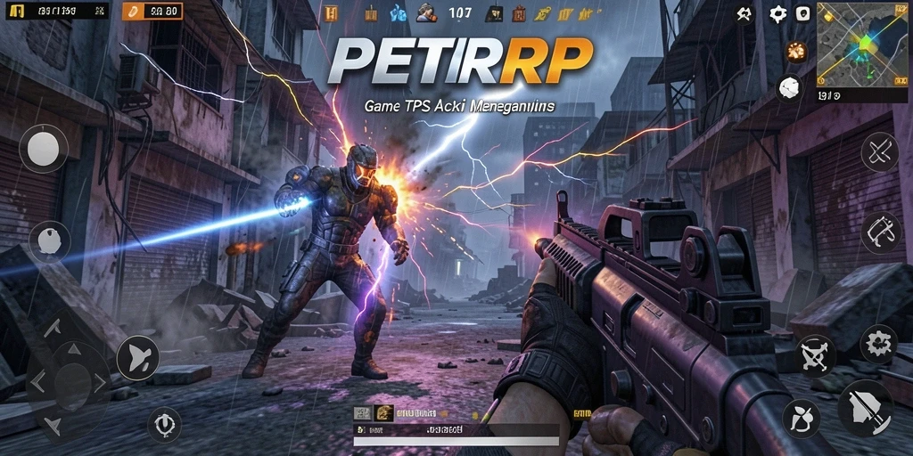 Gameplay seru dan intens dari PETIRRP yang memacu adrenalin.