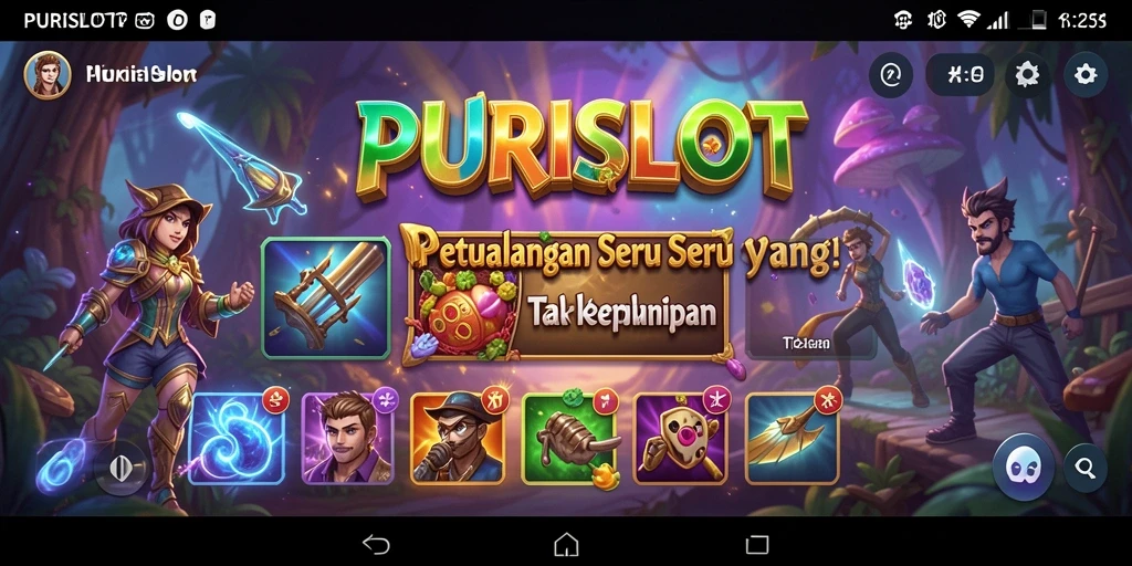Gameplay seru dan grafis menawan di PURISLOT.