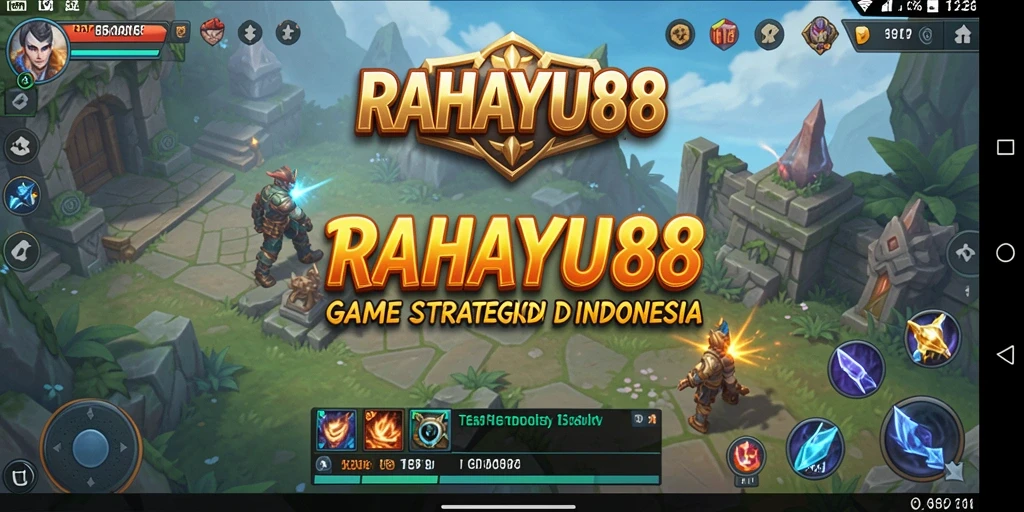 Tampilan menggugah selera gameplay RAHAYU88 dalam aksi strategi.