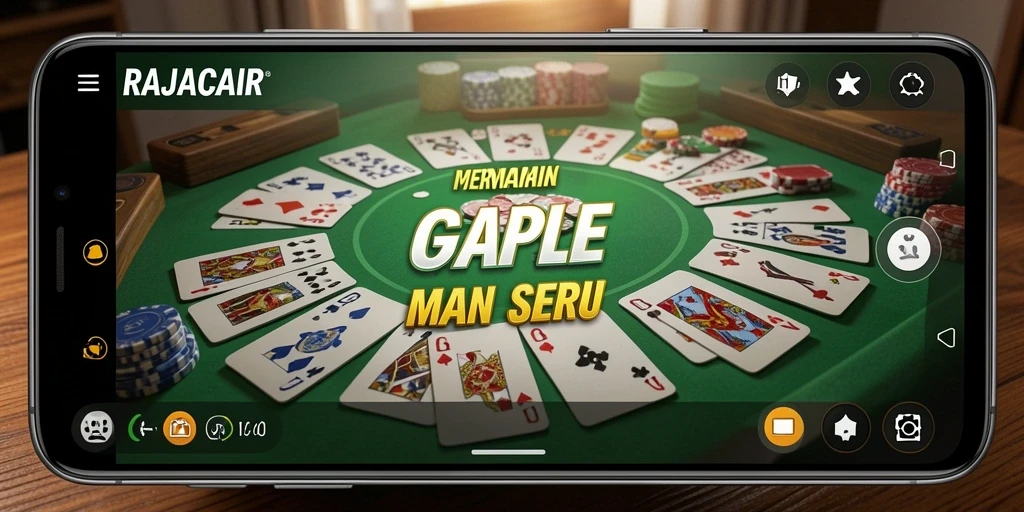 Tangkapan layar gameplay seru dalam permainan Gaple.