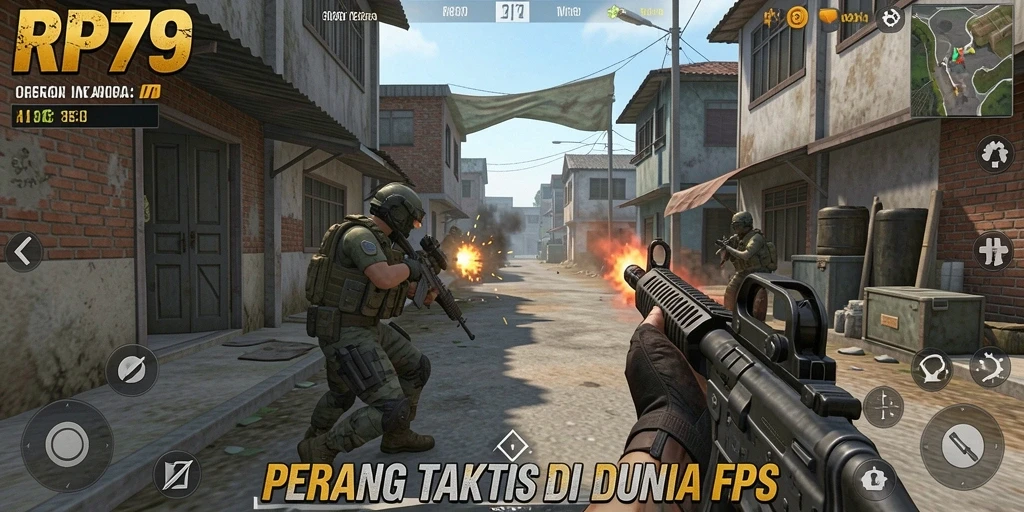Tangkapan layar menunjukkan pertempuran seru dengan grafis menawan.