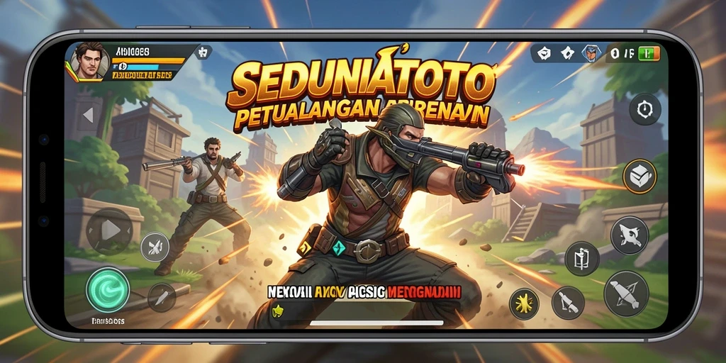 Tangkapan layar bermain SEDUNIATOTO dengan aksi mendebarkan dan grafis menakjubkan.